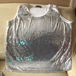 Slinky Brand Sequin Tank